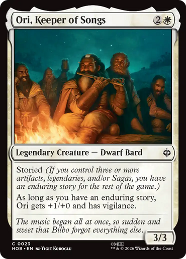 Ori, Keeper of Songs [The Hobbit]