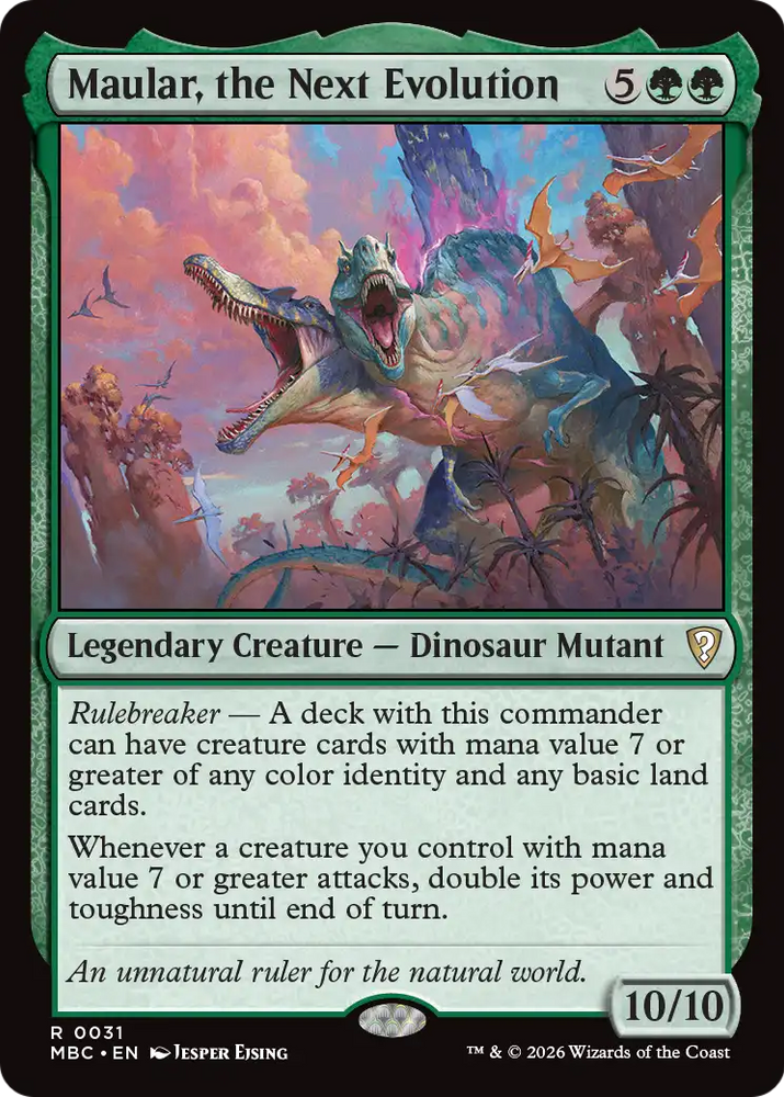 Maular, the Next Evolution [Mystery Booster: Commander Edition]