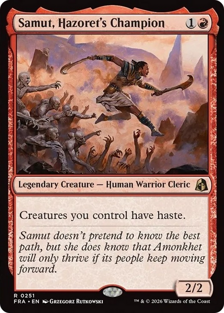 Samut, Hazoret's Champion [Reality Fracture]