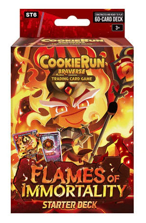 CookieRun Braverse Trading Card Game - Flames of Immortality Starter Deck