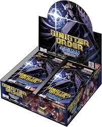 Sinister Order Booster Box - Sinister Order (EX10)