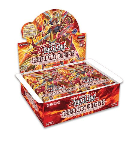 Yu-Gi-Oh! TCG: Legendary Duelists: Soulburning Volcano Booster Box [1st Edition]