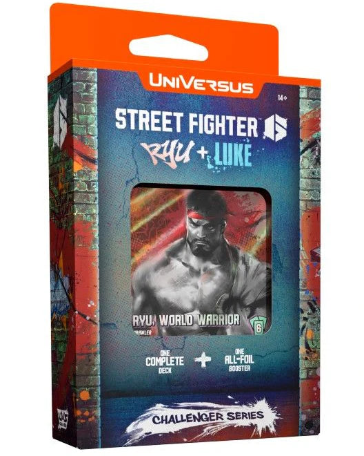 Challenger Series Deck: Ryu + Luke Street Fighter 6