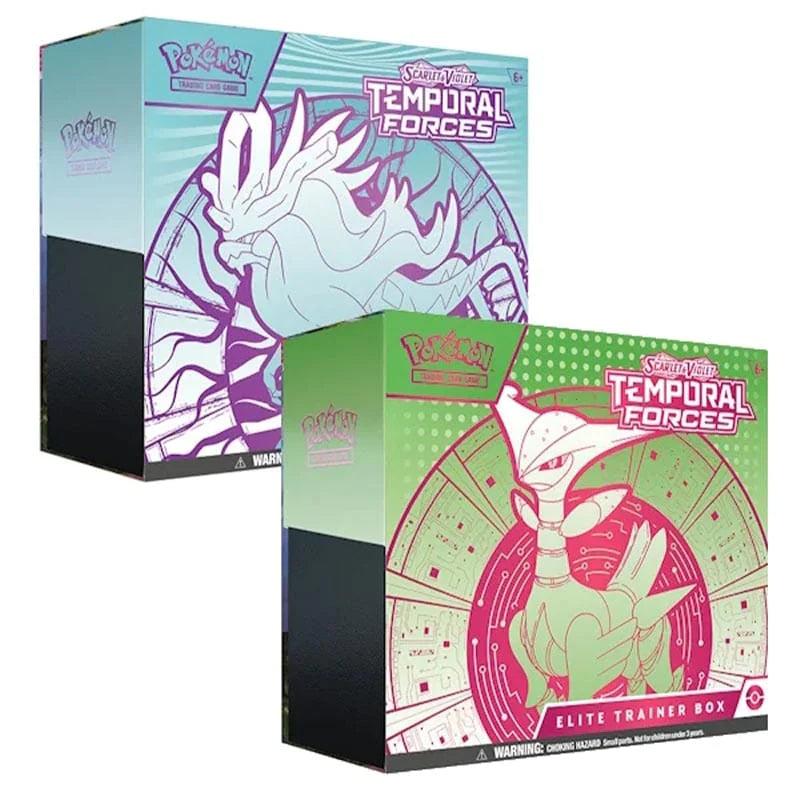 Scarlet & Violet: Temporal Forces - Elite Trainer Box (Set of 2)