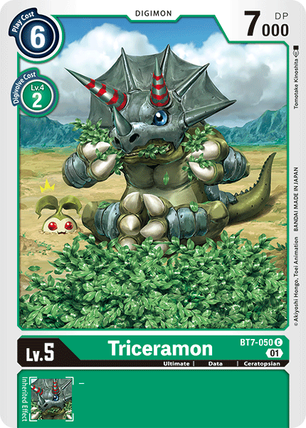 Triceramon [BT7-050] [Next Adventure]