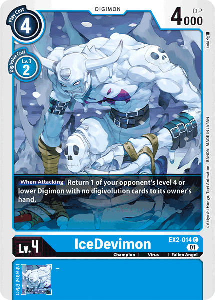 IceDevimon [EX2-014] [Digital Hazard]