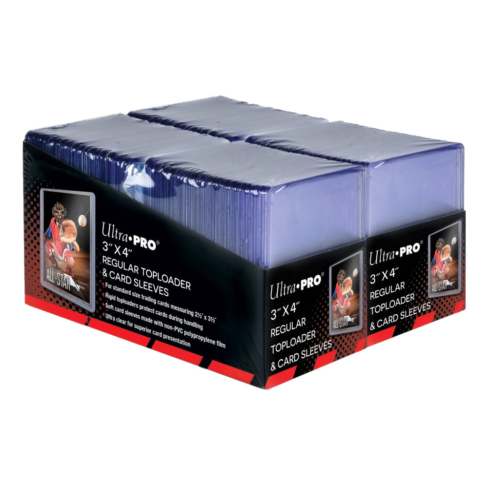 Ultra Pro: Toploader & Card Sleeves 3in x 4in (200)