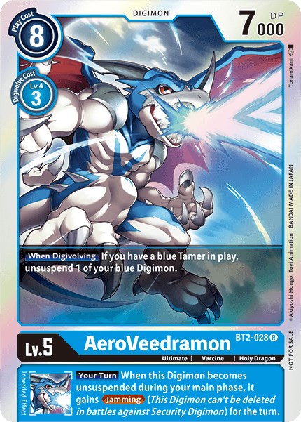 AeroVeedramon [BT2-028] (Battle of Omni Pre-Release) [Release Special Booster Promos]