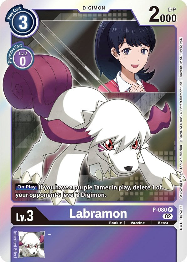 Labramon [P-080] (Digimon Survive Anime Expo 2022) [Promotional Cards]