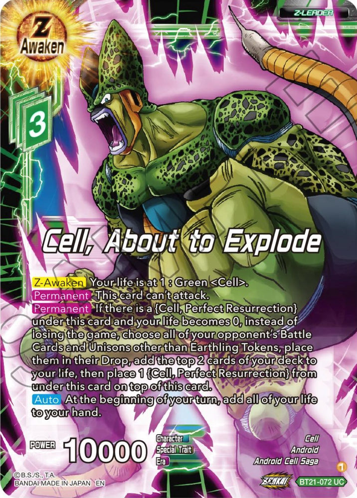 Cell, About to Explode (BT21-072) [Wild Resurgence]