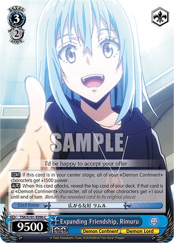 Expanding Friendship, Rimuru [That Time I Got Reincarnated as a Slime Vol.3]