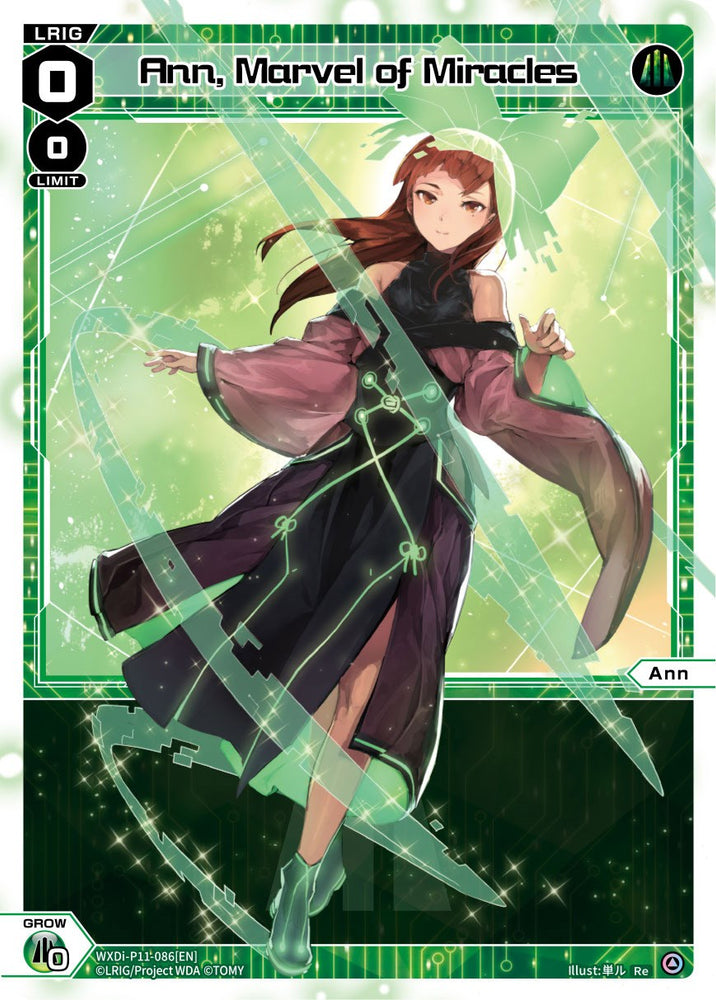 Ann, Marvel of Miracles (WXDi-P11-086[EN]) [Reunion Diva]
