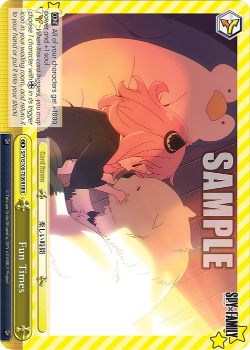 Fun Times (SPY/S106-TE09R RRR) [SPY x FAMILY]