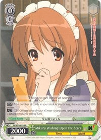 Mikuru Wishing Upon the Stars (SY/WE09-E05) [The Melancholy of Haruhi Suzumiya Extra Booster]