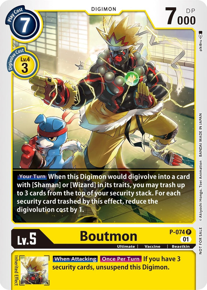 Boutmon [P-074] (Update Pack) [Promotional Cards]