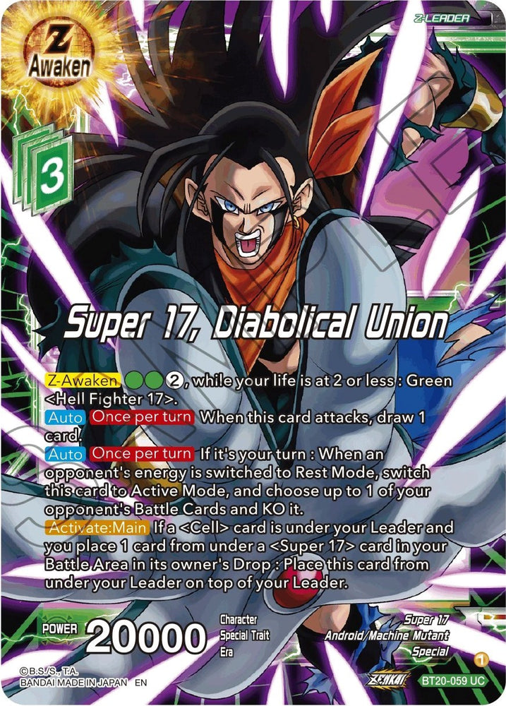Super 17, Diabolical Union (BT20-059) [Power Absorbed]