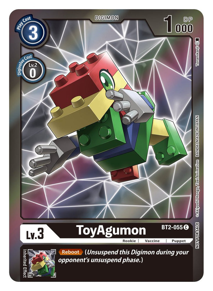 ToyAgumon [BT2-055] (Event Pack 2) [Release Special Booster Ver.1.0]