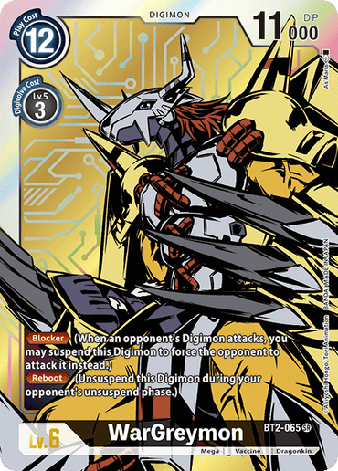 WarGreymon [BT2-065] (Alternate Art) [Release Special Booster Ver.1.0]