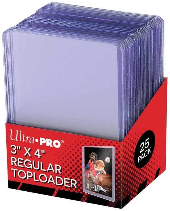 Ultra Pro: 3" X 4" Clear Regular Toploader (25ct)