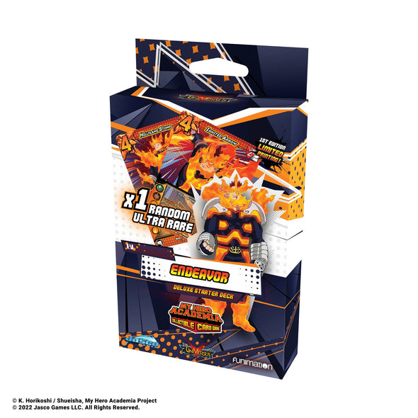 My Hero Academia CCG: Heroes Clash Endeavor Deluxe Starter Deck
