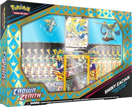 Pokemon TCG: Premium Figure Collection - Shiny Zacian / Shiny Zamazenta