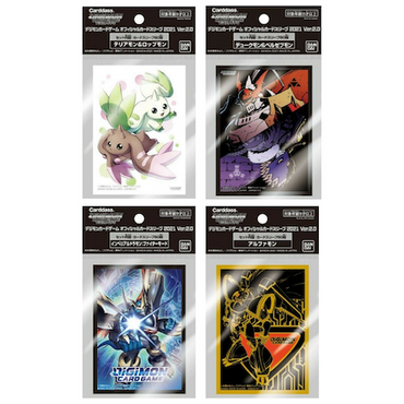 Digimon TCG: Official Sleeves Set 1 [Set of 4]