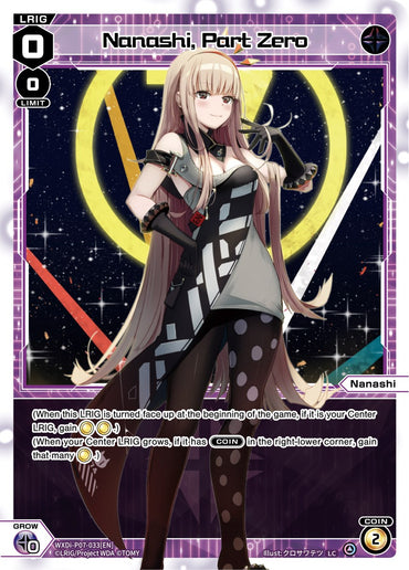 Nanashi, Part Zero (WXDi-P07-033[EN]) [Welcome Back Diva -Lostorage-]