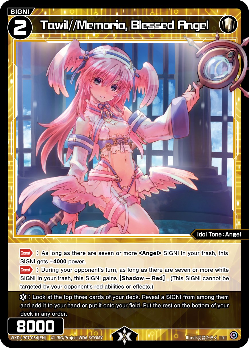 Tawil//Memoria, Blessed Angel (WXDi-P07-054[EN]) [Welcome Back Diva -Lostorage-]