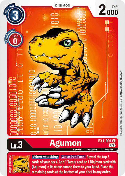Agumon [EX1-001] [Classic Collection]