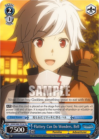 Flattery Can Do Wonders, Bell (DDM/S88-TE14 TD) [Is it Wrong to Try to Pick Up Girls in a Dungeon?]