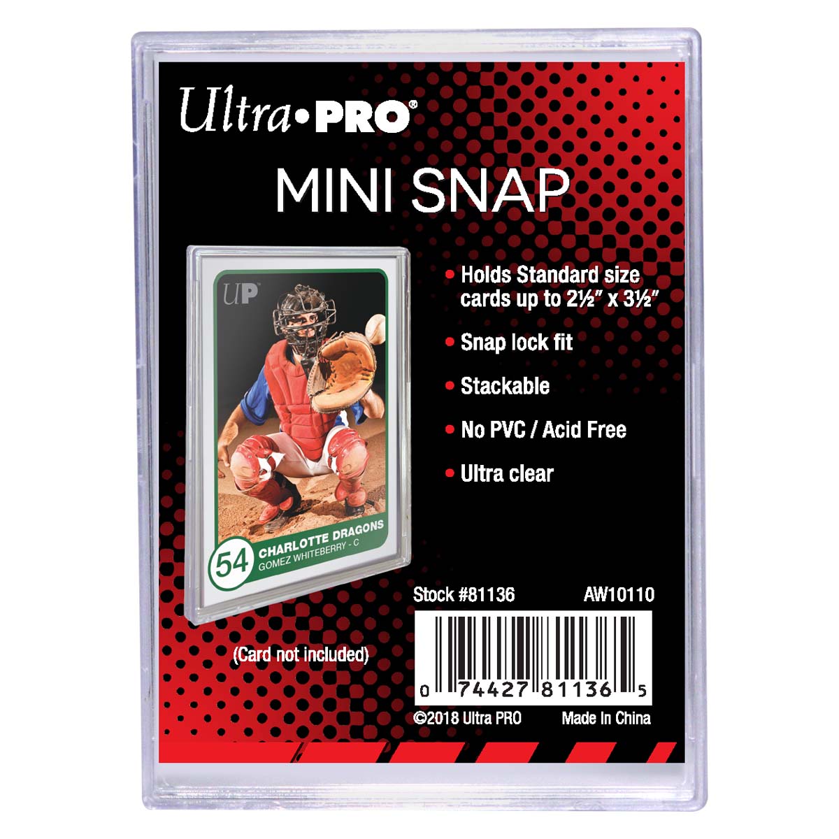 Ultra PRO: Card Holder - Mini Snap