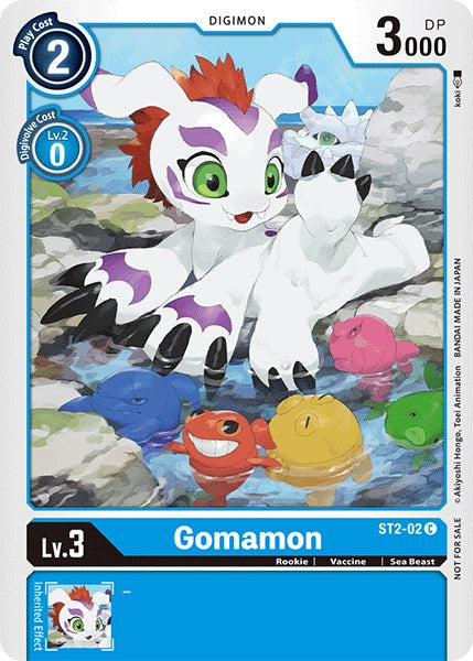 Gomamon [ST2-02] (Official Tournament Pack Vol.3) [Starter Deck: Cocytus Blue Promos]