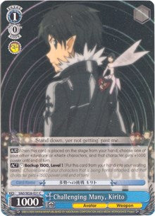 Challenging Many, Kirito (SAO/SE26-E31 C) [Sword Art Online II Vol.2]