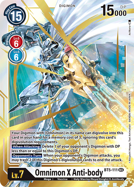 digimon card game battle of omni BT5-102 Wisselen x4 Playset NM/M Battle of Omni is an early main set that focuses especially on Omnimon and various powerful Digimon forms Digimon Card Game reveals Renamon