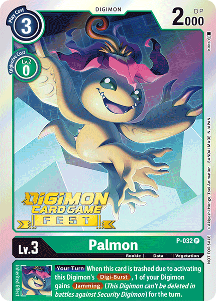 Palmon [P-032] (Digimon Card Game Fest 2022) [Promotional Cards]