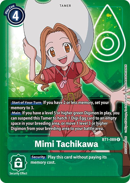 Mimi Tachikawa [BT1-089] (Official Tournament Pack Vol.3) [Release Special Booster Promos]