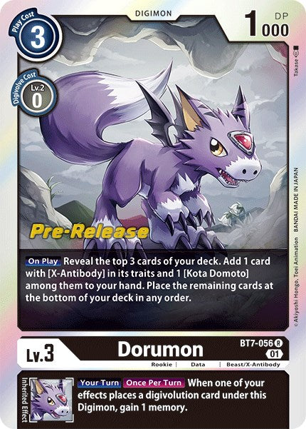 Dorumon [BT7-056] [Next Adventure Pre-Release Cards]