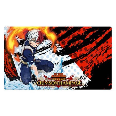 My Hero Academia CCG - Crimson Rampage Playmat : Shoto Todoroki