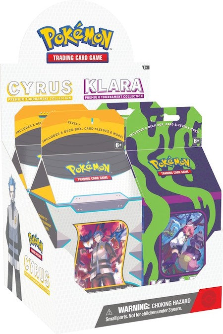 Pokemon TCG: Cyrus/Klara Premium Tournament Collection [Set of 2]