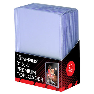 Ultra Pro: 3" X 4" Clear Premium Toploader (25ct)