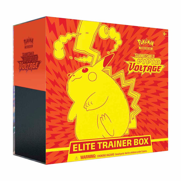 Pokemon: Sword & Shield - Vivid Voltage Elite Trainer Box