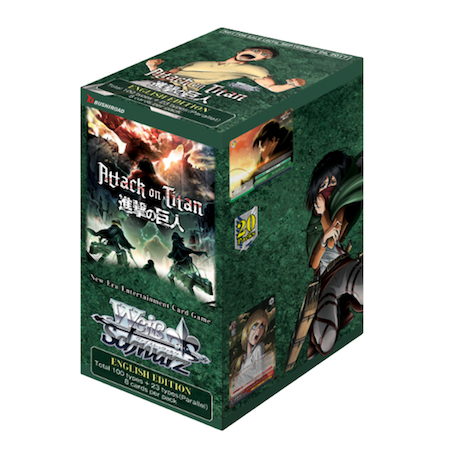 Weiss Schwarz: Attack On Titan Vol.2 Box/Carton